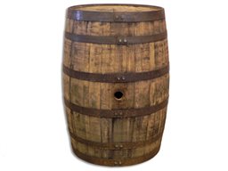 Barrel, Whiskey, 50 Gallon, Furniture Grade