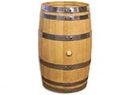 15 gallon wooden barrel