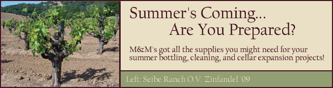 M&M Wine Grape Co. Winemaking Supply, Equipment, and Wine Grapes