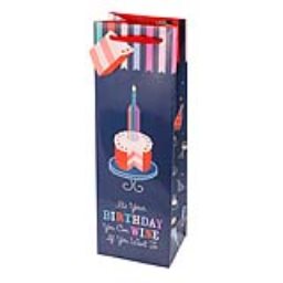 Birthday Cake Wine Gift Bag