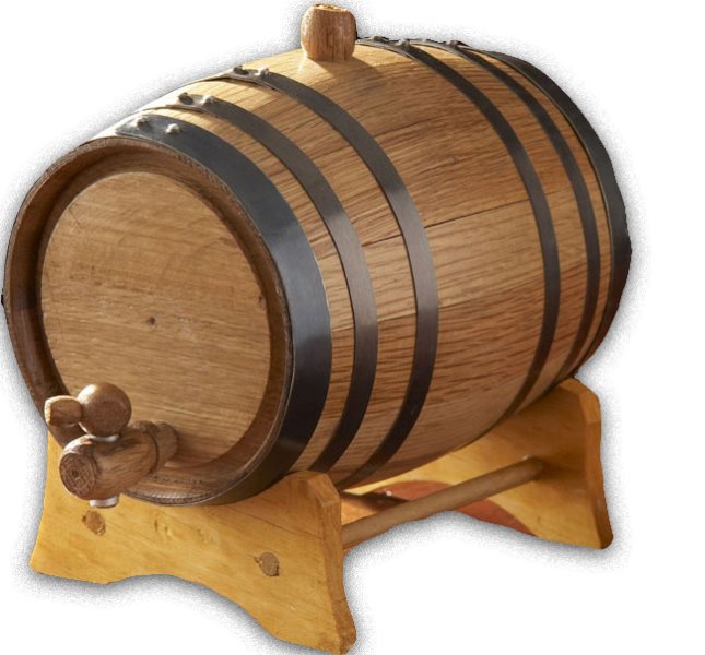 Barrel, American Oak, 5 Liter, GLV05L