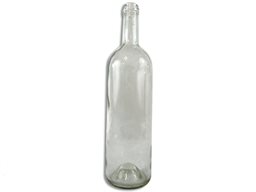 Bottles, Bordeaux, CW 027, Flint (Clear),w/punt, 750mL, 12ct