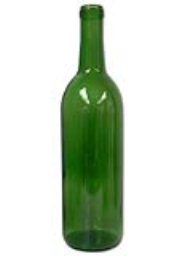 Bottles, Bordeaux, WV, Emerald Green, 750ml, 12ct