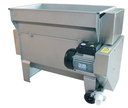 Crusher-Destemmer, S/S, Gamma 25 w/pump, 2HP 220 volt