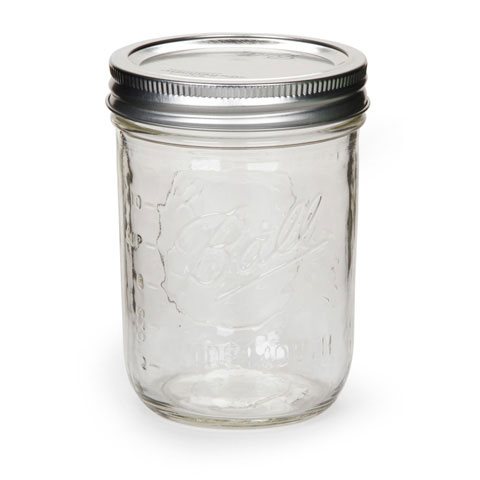 Mason Jars, 16oz, Wide Mouth cs/12