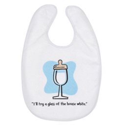 Baby Bib, House White