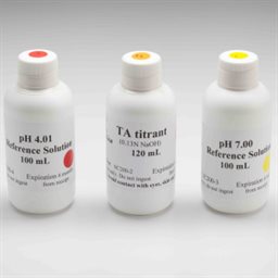 SC-200 Reagent set (TA Titrant pH 7 and 4 Reference Solutions, 100 mL ea.)