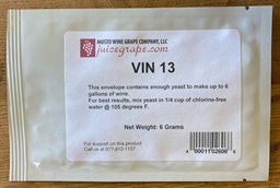 Yeast, Vin 13, convenence pack
